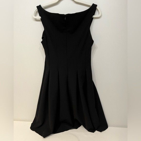 Jill Jill Stuart | Black Box-Pleat Fit & Flare Mini Dress - Picture 5 of 8